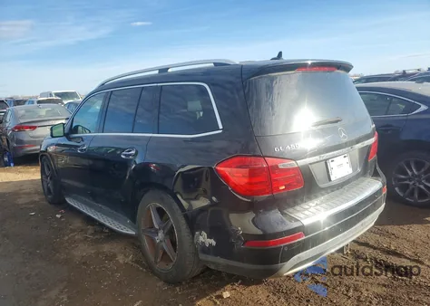 2015 Mercedes-Benz Gl 450 4Matic z USA, uszkodzony, nr VIN 4JGDF6EE2FA462632